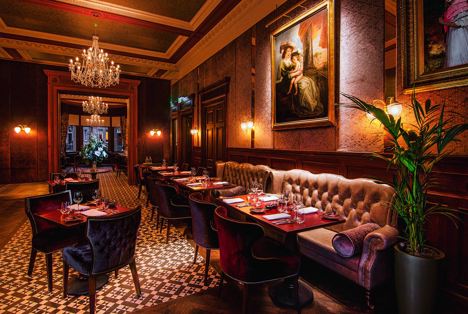 Our stylish, modern restaurant, No.35 at The Bonham